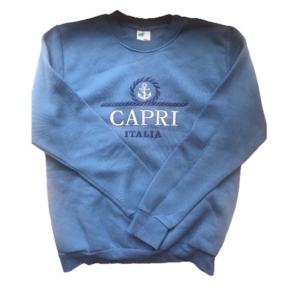 Authentic Capri Italian Crewneck - Picture 1 of 2